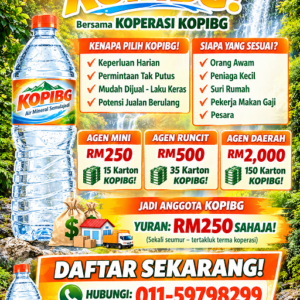 Agen Air Mineral KOPIBG - Agen MINI
