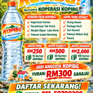 Agen Air Mineral KOPIBG - Agen DAERAH